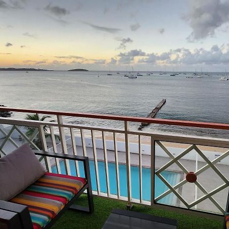Beau Duplex Vue Mer Avec Piscine Et Acces Plage Marigot  Bagian luar foto