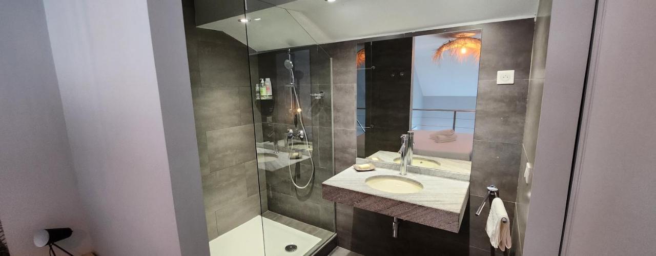 Beau Duplex Vue Mer Avec Piscine Et Acces Plage Marigot  Bagian luar foto