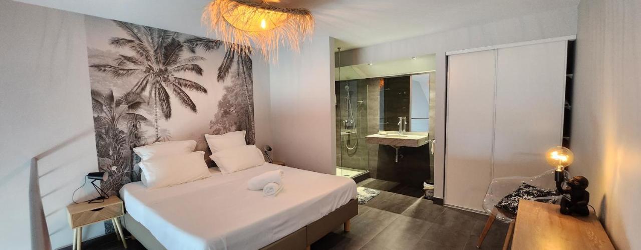 Beau Duplex Vue Mer Avec Piscine Et Acces Plage Marigot  Bagian luar foto