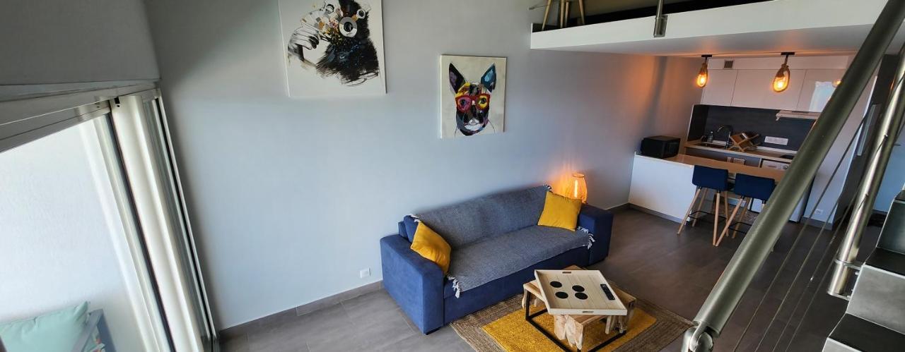 Beau Duplex Vue Mer Avec Piscine Et Acces Plage Marigot  Bagian luar foto